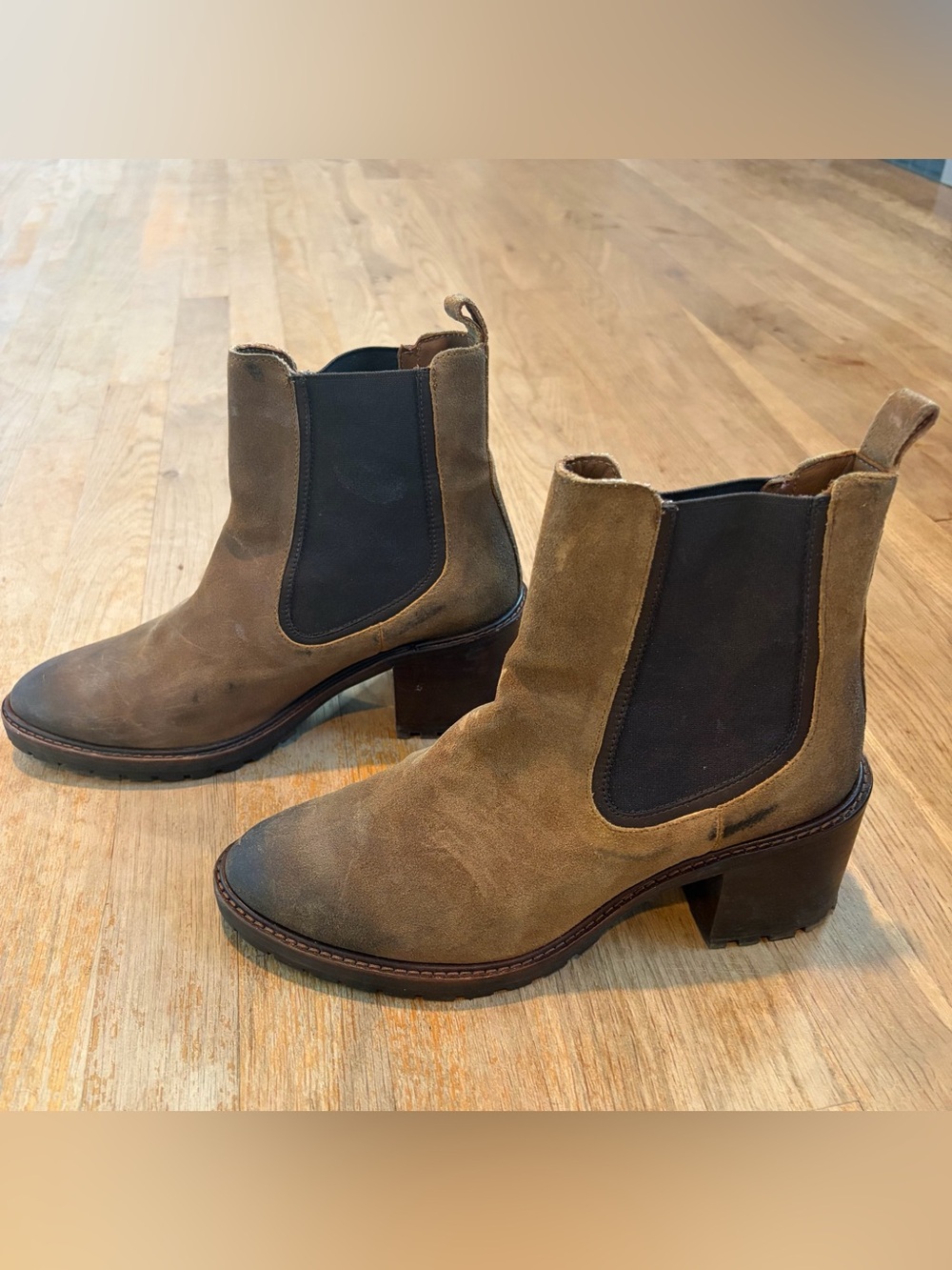 Thursday Boot Co Knockout Safari Suede Chelsea Boots 9